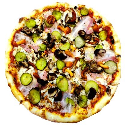 Грибная с беконом