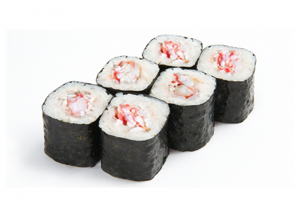 Маки с крабом