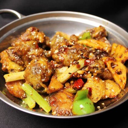 114 Острые свиные ребрышки