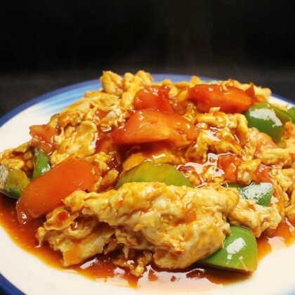 310 Яичница с помидорами