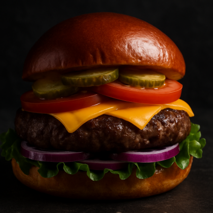 Бургер с говядиной