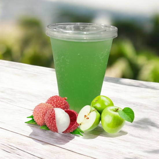 Бабл Ти Зеленое яблоко - личи