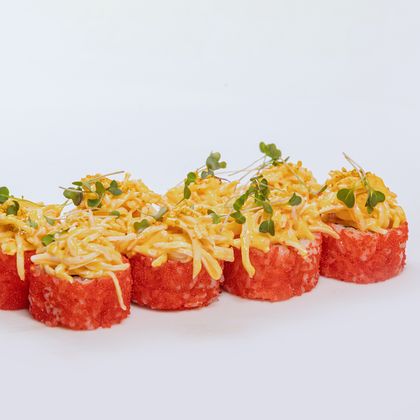 С крабом в манго соусе