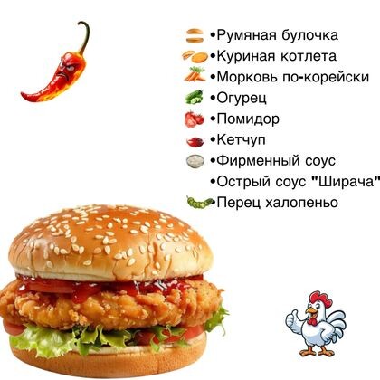 Бургер «Мексика»