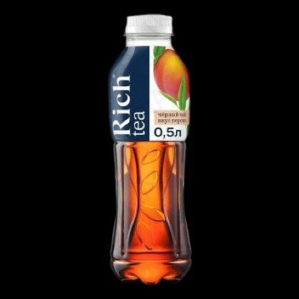 RICH чай черный со вкусом персика