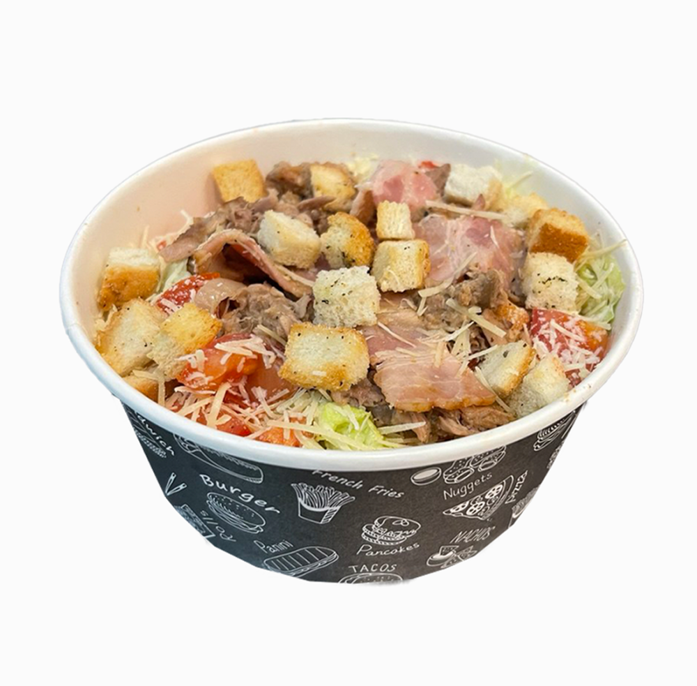 Салат с "Рваной" свининой