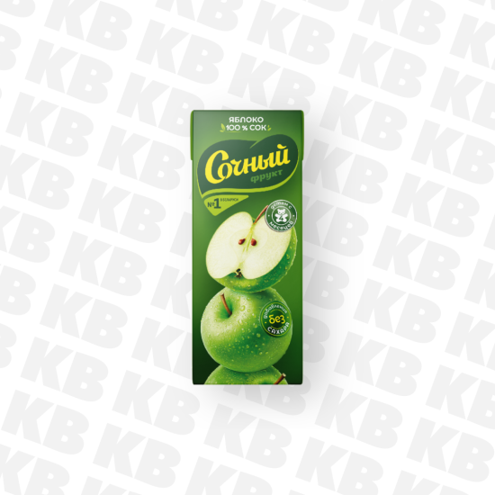 Сок яблочный «Сочный фрукт»