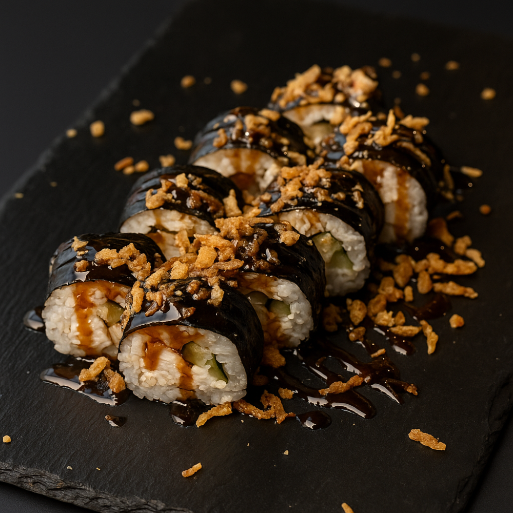 Ролл «Цыплёнок Терияки» — нежная курица и соус с характером