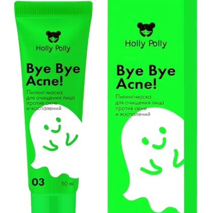 Пилинг-маска для лица "Bye Bye Acne!" (50 мл)
Производитель
Holly Polly