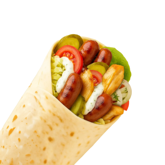 Донер с Колбасками