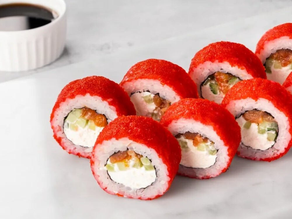 Калифорния с лососем