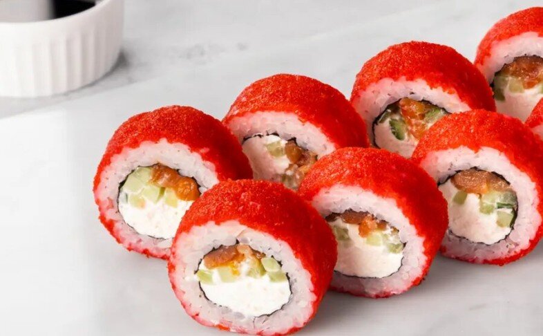 Калифорния с лососем