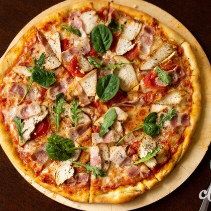 Пицца «Цыпленок -руккола "