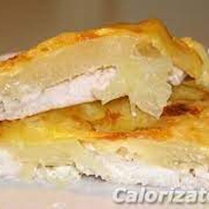 Филе цыпленка запеченное с ананасом
