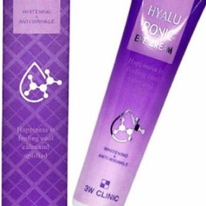 Крем для глаз 3W Clinic с гиалуроновой сывороткой Hyaluronic Eye Cream 40 мл