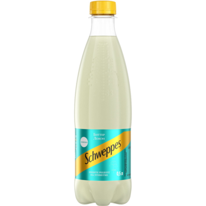 Напиток газированный «Schweppes» биттер лемон, 0.5 л
