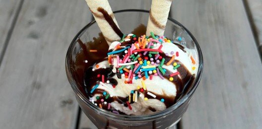 Мороженное ванильное