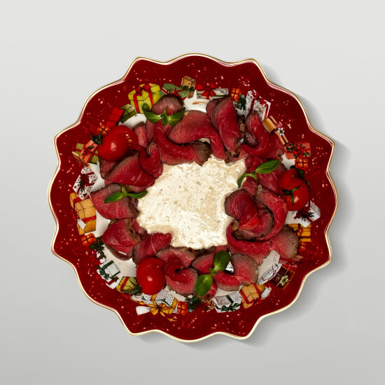 Нежнейший ростбиф из говядины с соусом «Вителло Тонато»