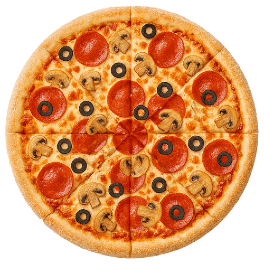 Пицца «Пепперони и маслины»