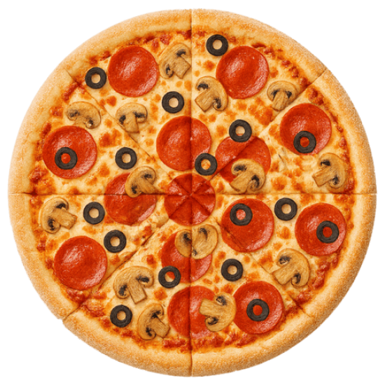 Пицца «Пепперони и маслины»