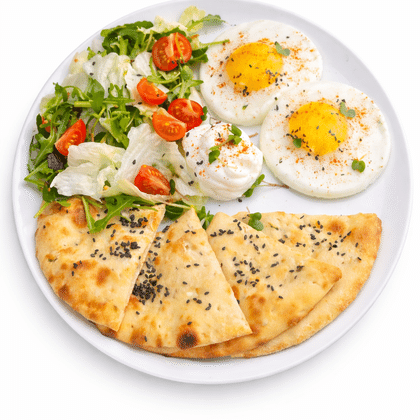 Комбо-завтрак глазунья на месте