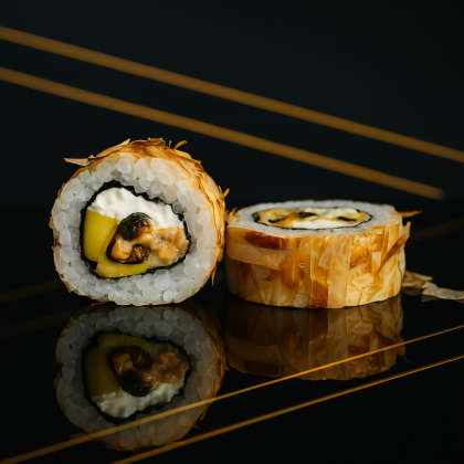 Бонито с мидиями