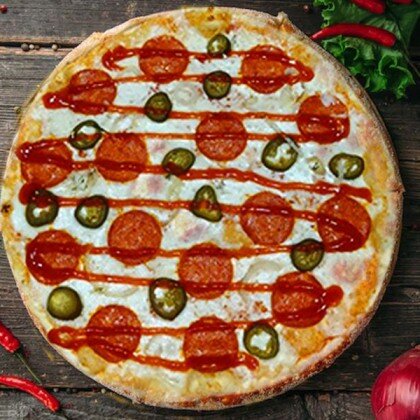 Пицца "Ллама дель Дьябло", острая