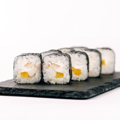 Маки с крабом