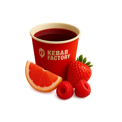 Горячий напиток Малина/Грейпфрут/Клубника