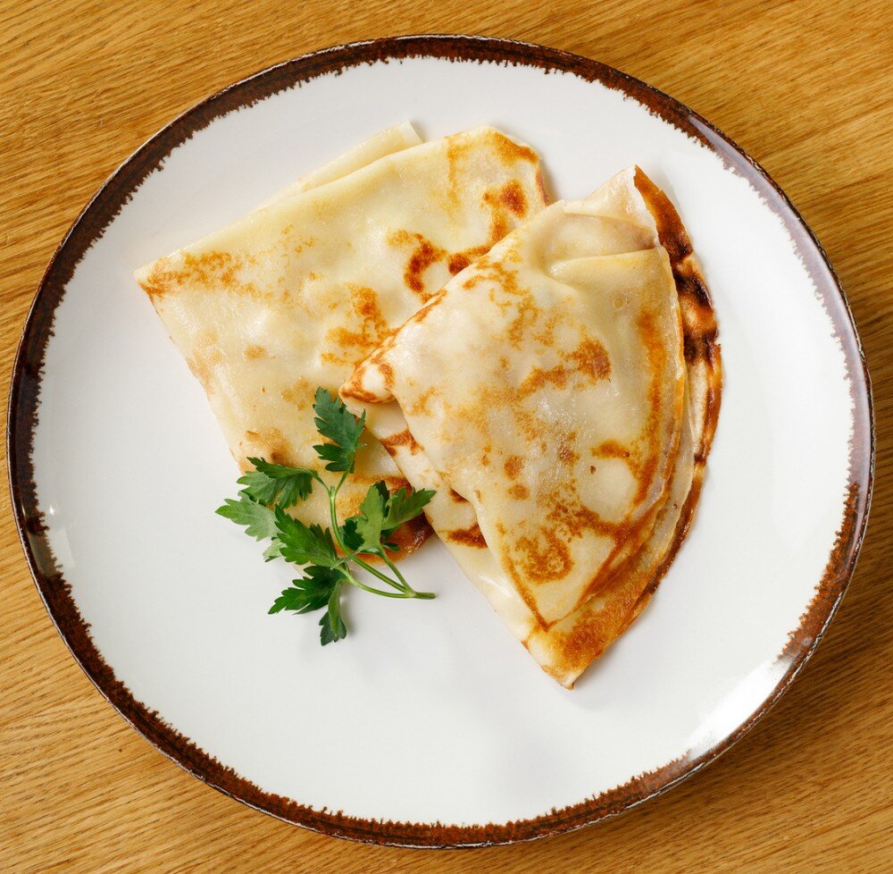 Креп с курицей