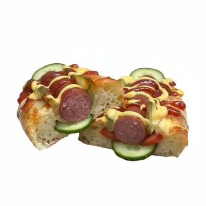 Wow-дог со свежими овощами