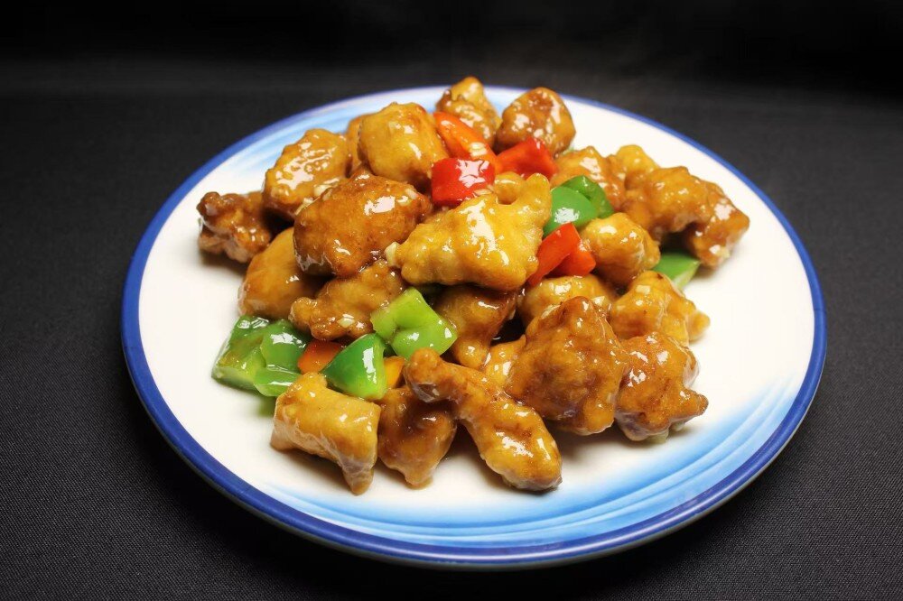 112 Свиные наггетсы в соевом соусе