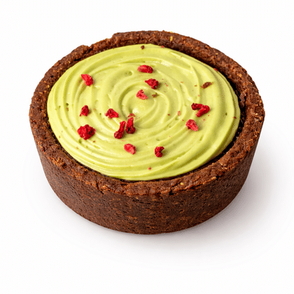 Мини-Тарт Фисташковый с Малиной