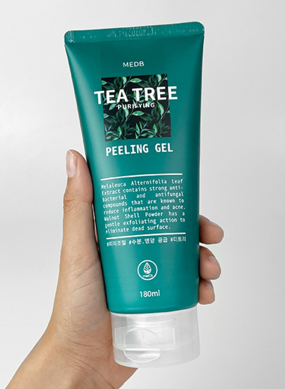 Med B Гель-скатка с экстрактом чайного дерева, Tea Tree Purifying Peeling Gel 180 мл