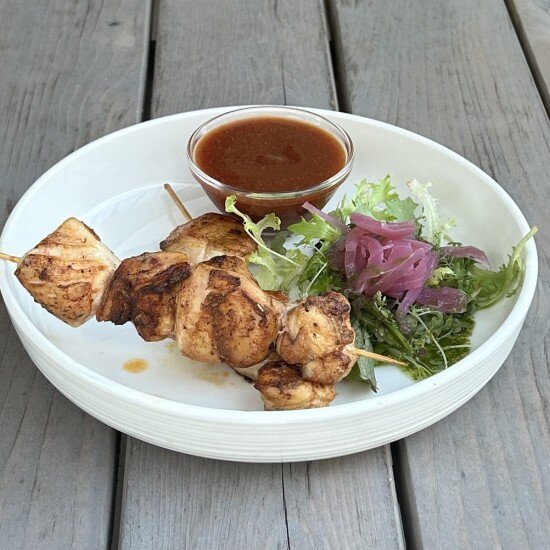 Шашлык из куриного филе