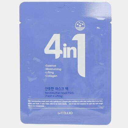 Маска Dr.Cellio 4в1 Collagen,