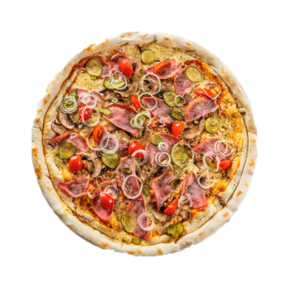 Пицца Да Винчи 40 см - с двойным сырным дном