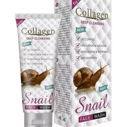 Пенка для умывания Snail Collagen Face Wash с муцином улитки