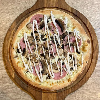 Пицца «Ветчина грибы»