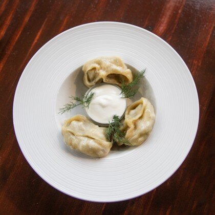 Манты с говядиной