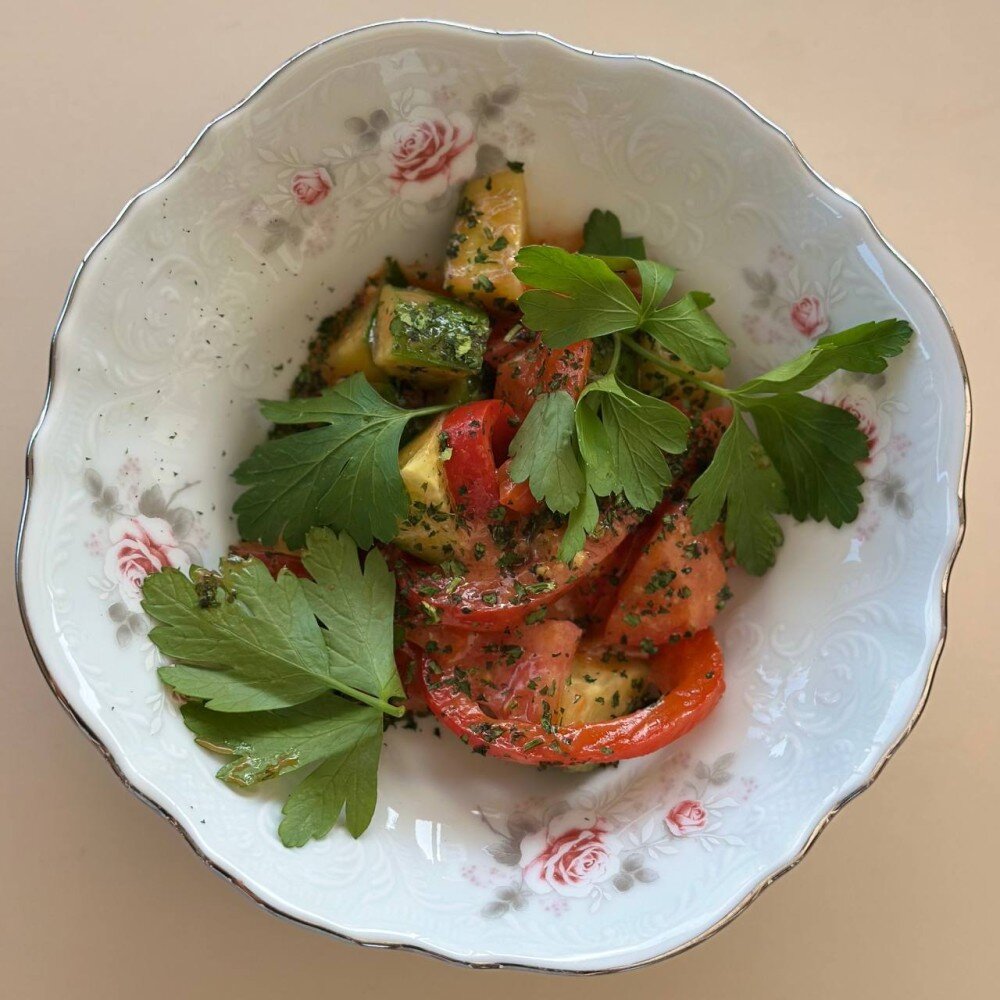 Овощной сезонный салат