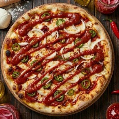 Пицца "Ллама дель Дьябло", острая