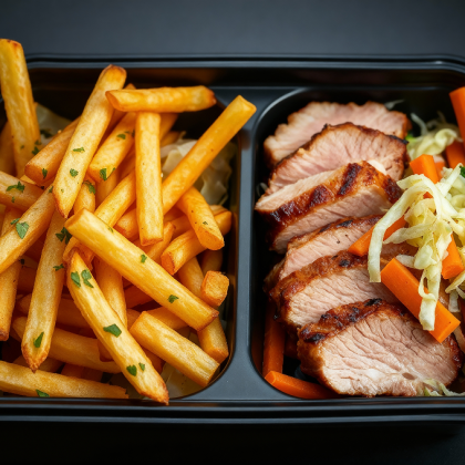 Ланч-Бокс со свиной шеей