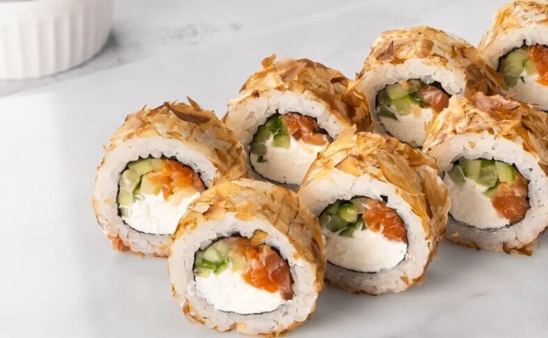 Бонито с лососем