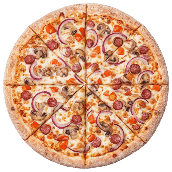 Пицца «Колбаски по-баварски»