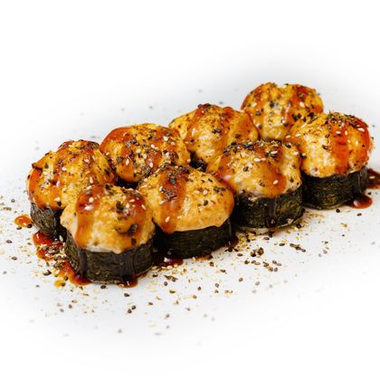 Ролл запеченный с мидиями