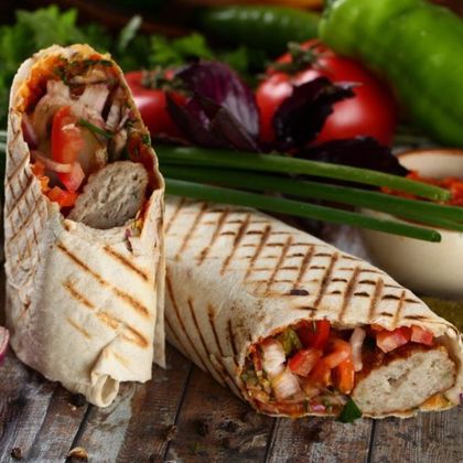 Шаурма от шефа с люля- кебаб