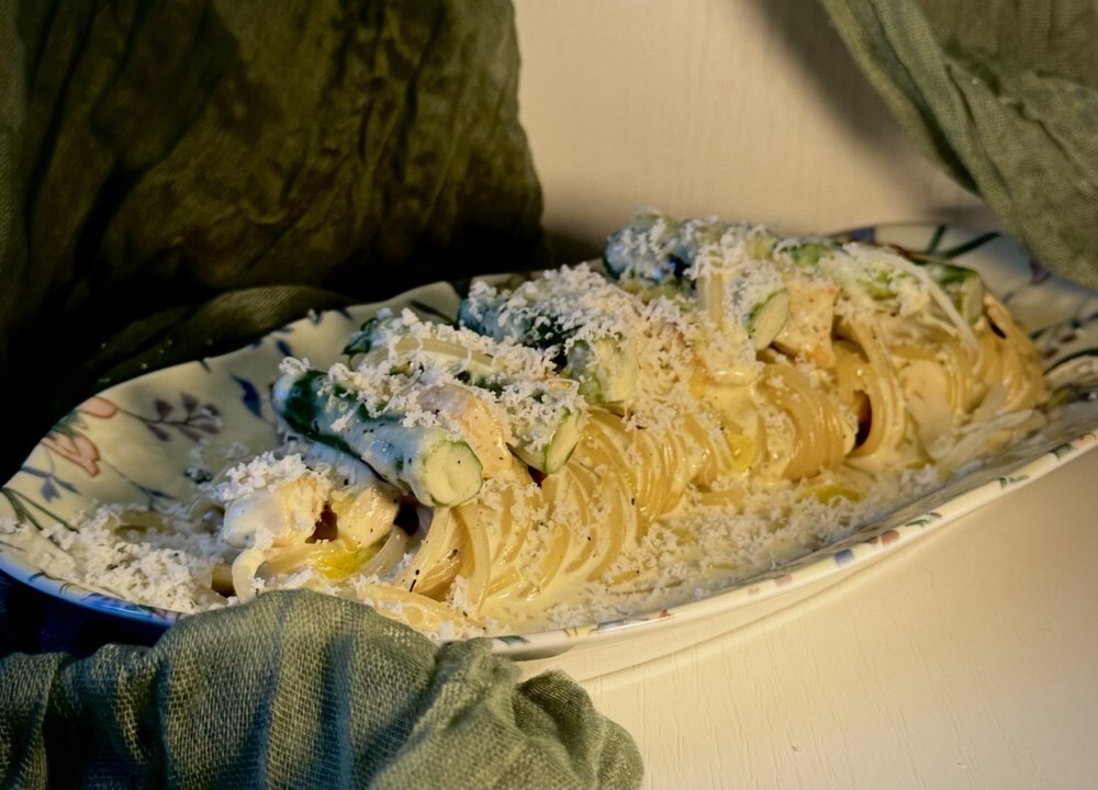 POLLO E ASPARAGI / курица и спаржа
