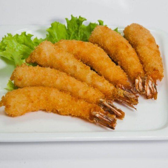 Креветки в кляре