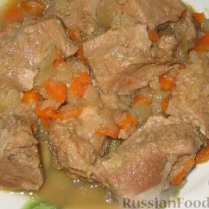 Мясо по осеннему